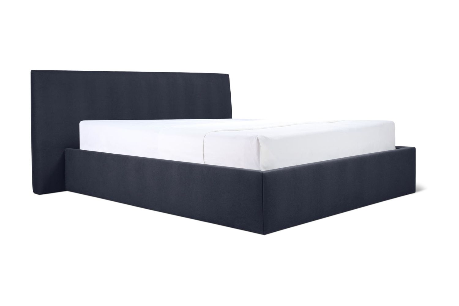 Moe's Orion Modern Queen Size Bed - Charcoal Gray