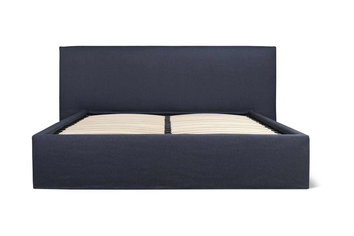 Moe's Orion Modern Queen Size Bed - Charcoal Gray