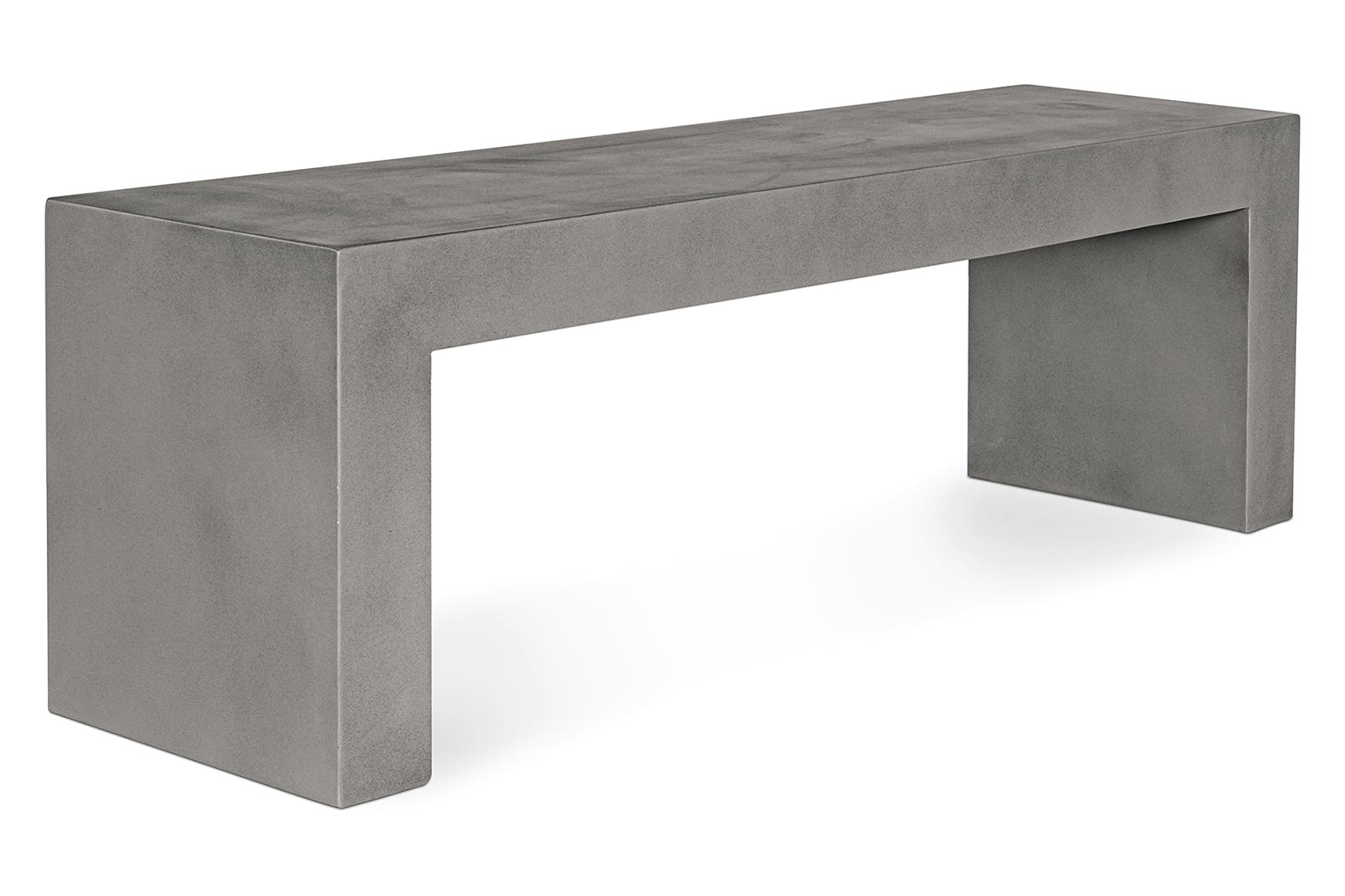 Moe's Lazarus Outdoor Bench - Dark Gray