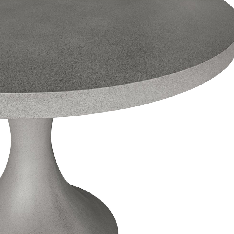 Moe's - Isadora Outdoor Dining Table in Gray