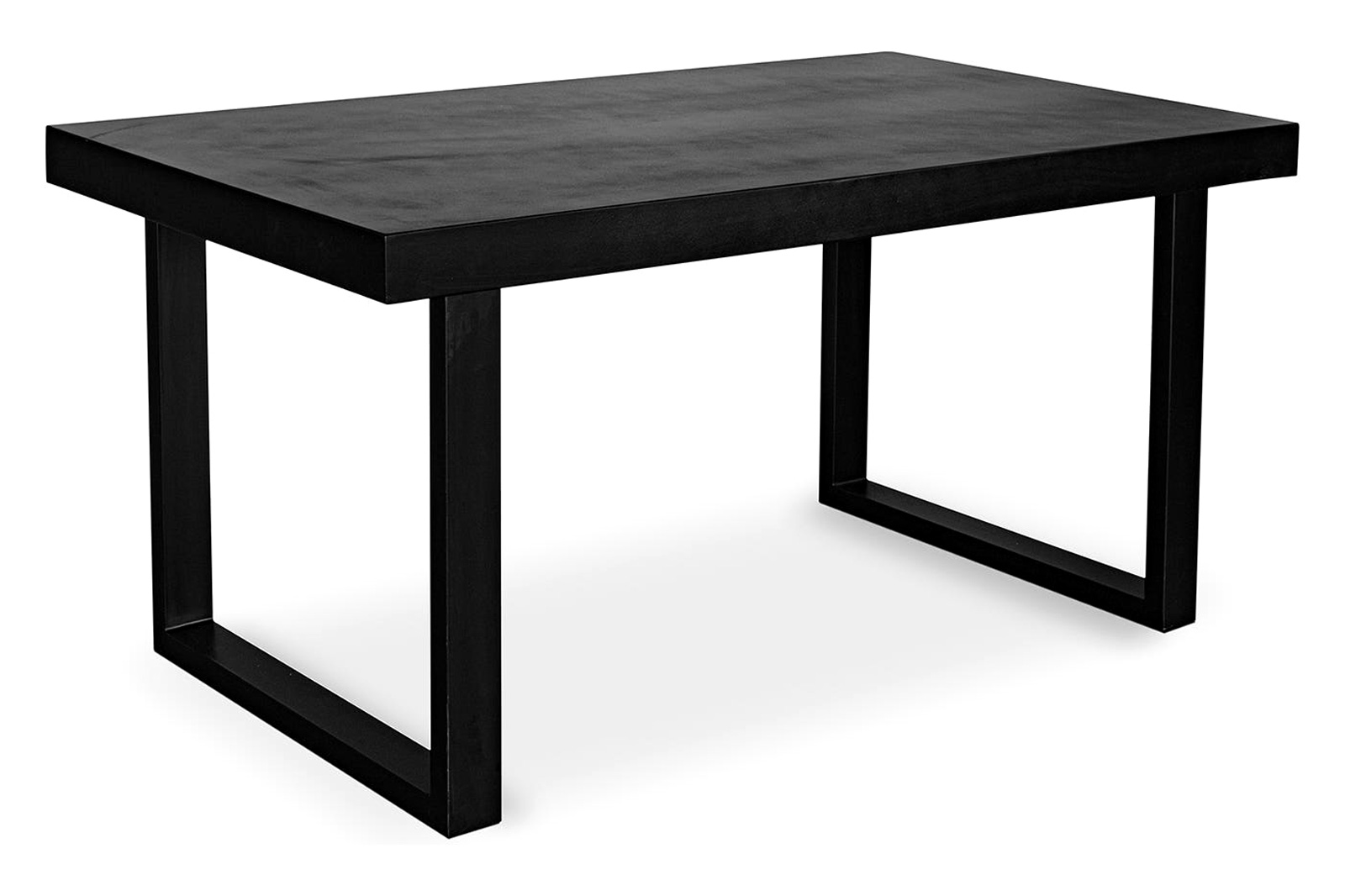 Moe's Jedrik Contemporary Rectangular Outdoor Dining Table - Black, Small