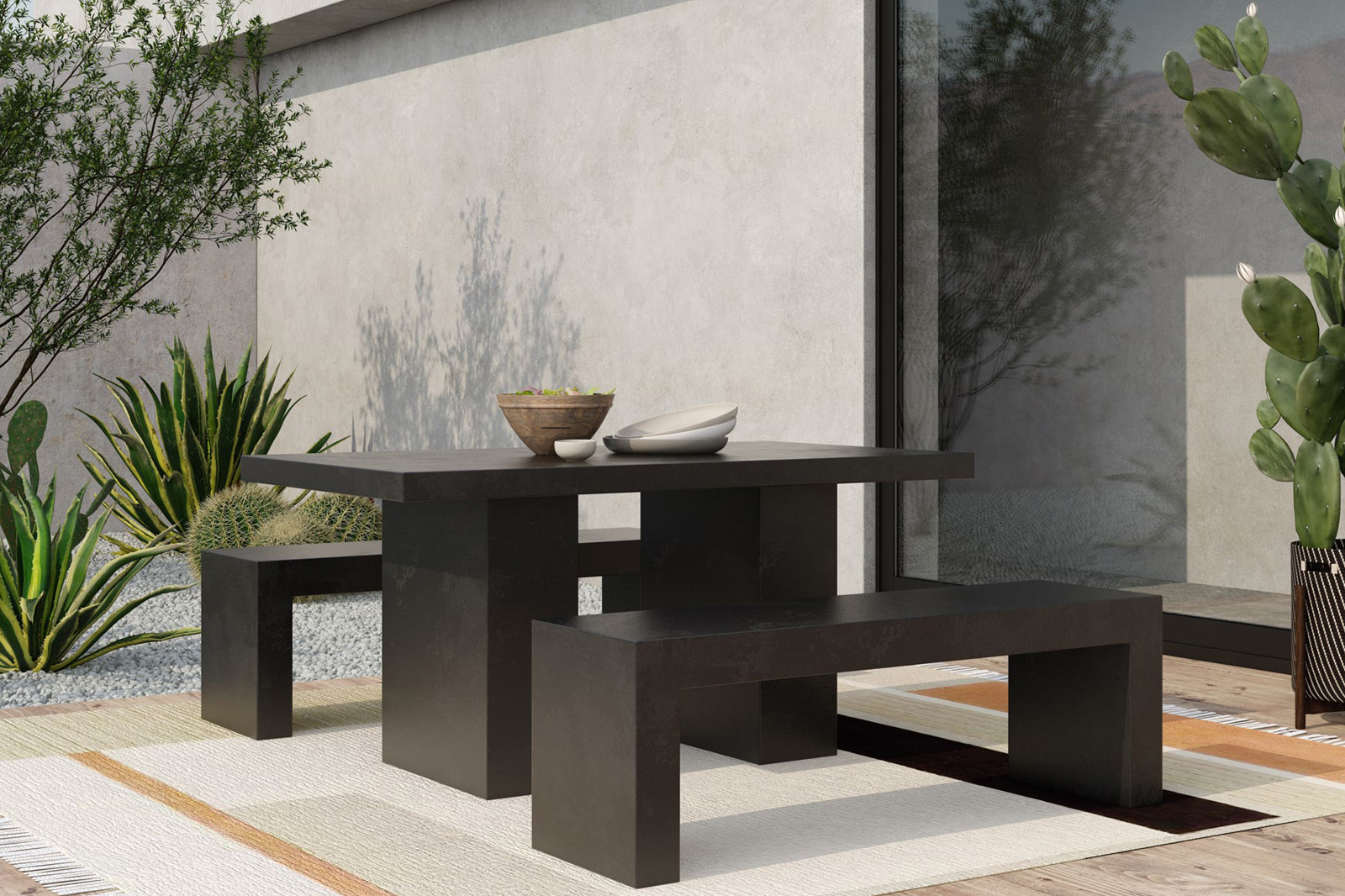 Moe's - Aurelius 2 Outdoor Dining Table