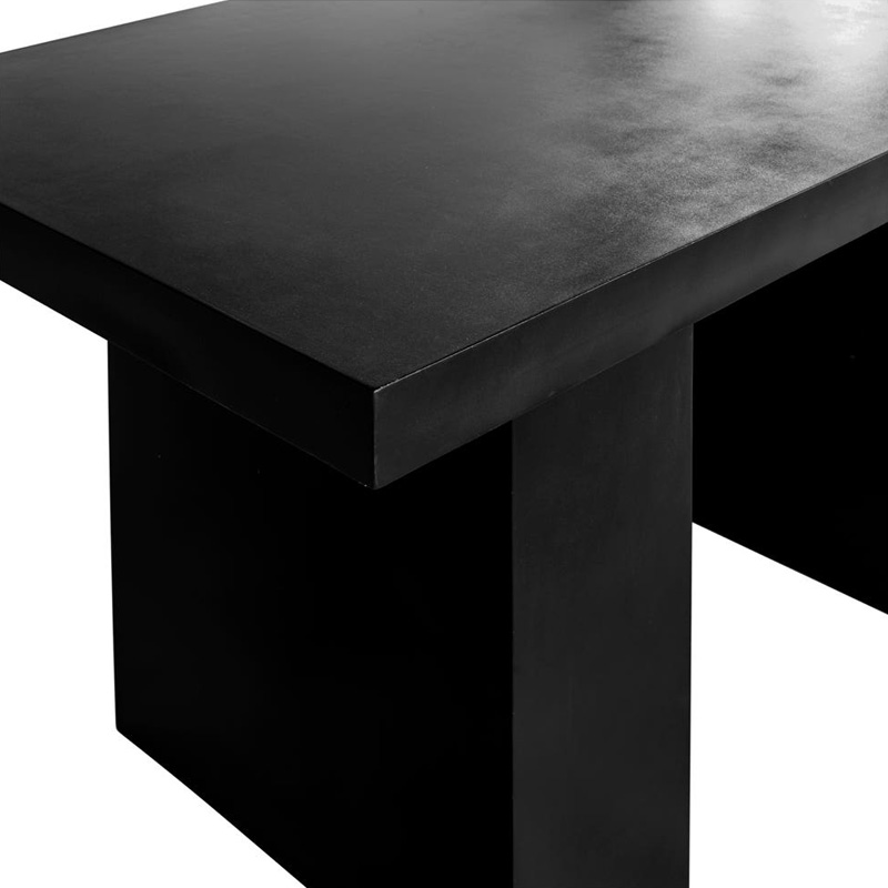 Moe's Aurelius 2 Outdoor Dining Table - Black