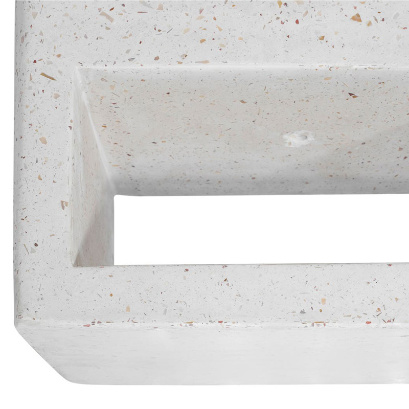 Moe's Bristol Planter - Cream White