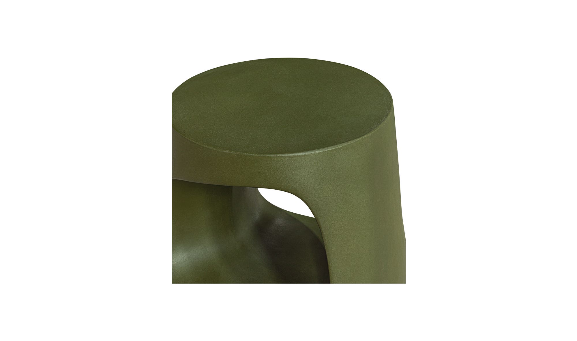 Moe's Rothko Outdoor Stool - Green