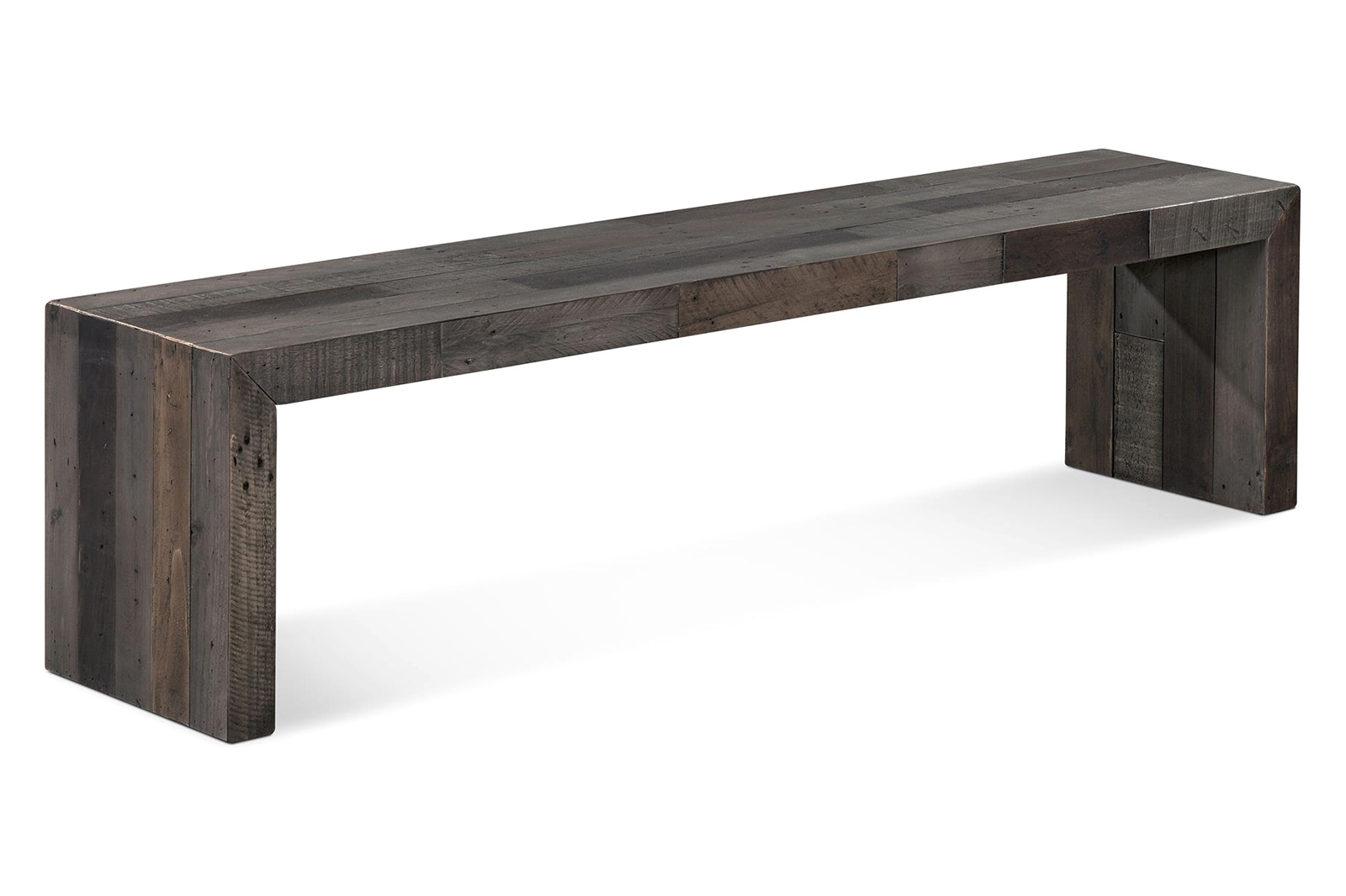 Moe's Vintage Bench - Gray, Large