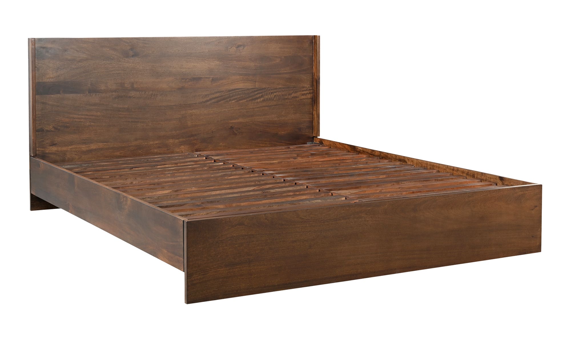 Moe's - Everett Modern Bed in Dark Brown