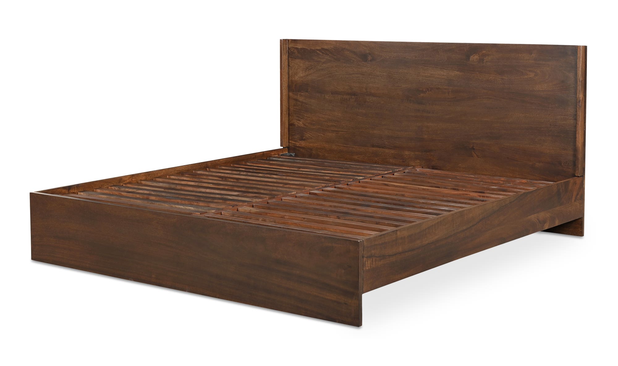 Moe's - Everett Modern Bed in Dark Brown