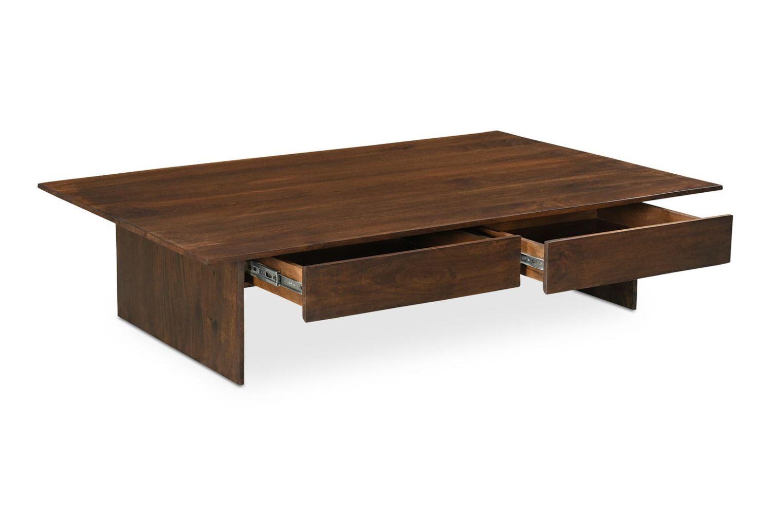 Moe's - Everett Modern Coffee Table in Dark Brown