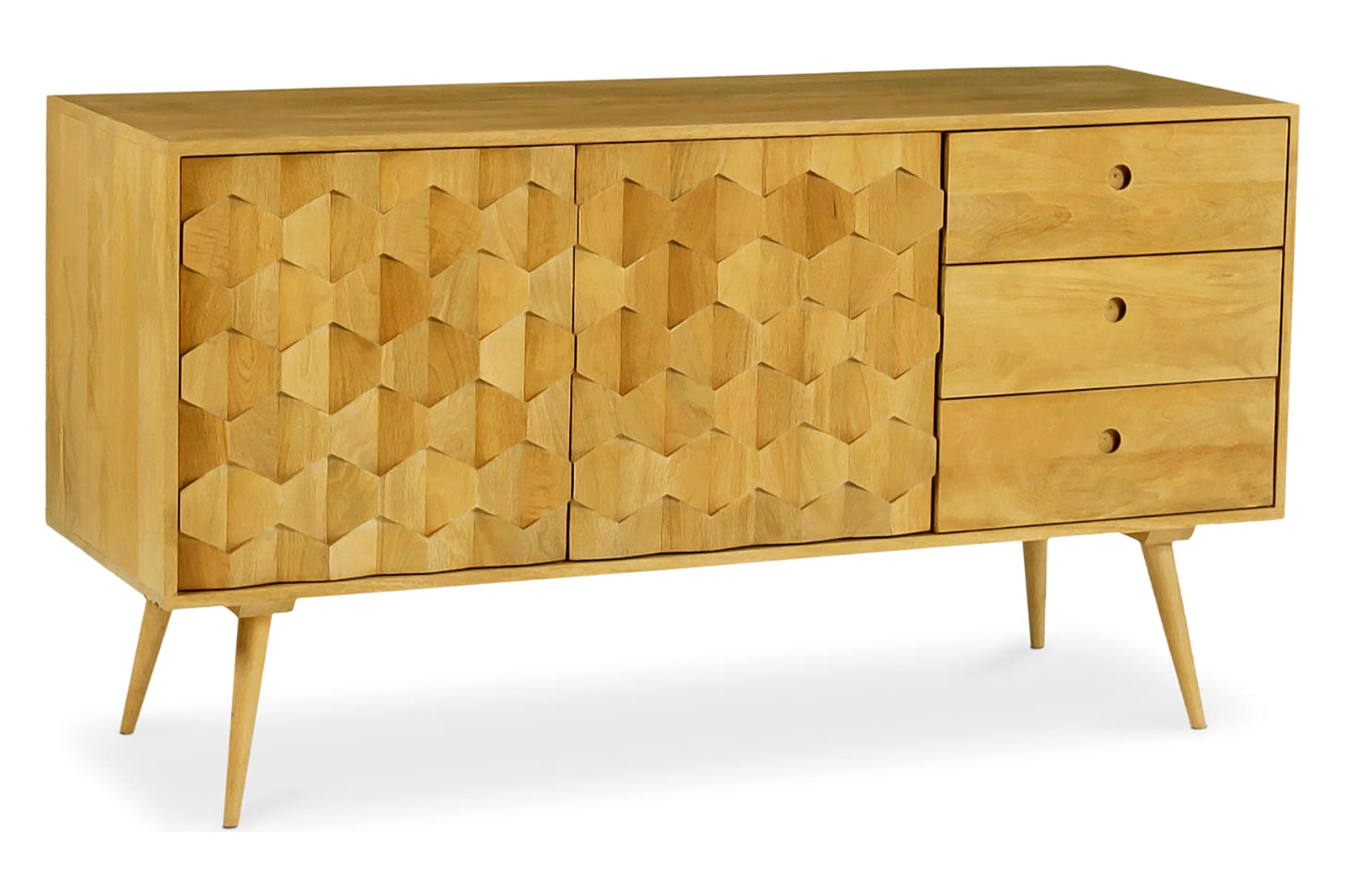 Moe's O2 Sideboard - Light Brown