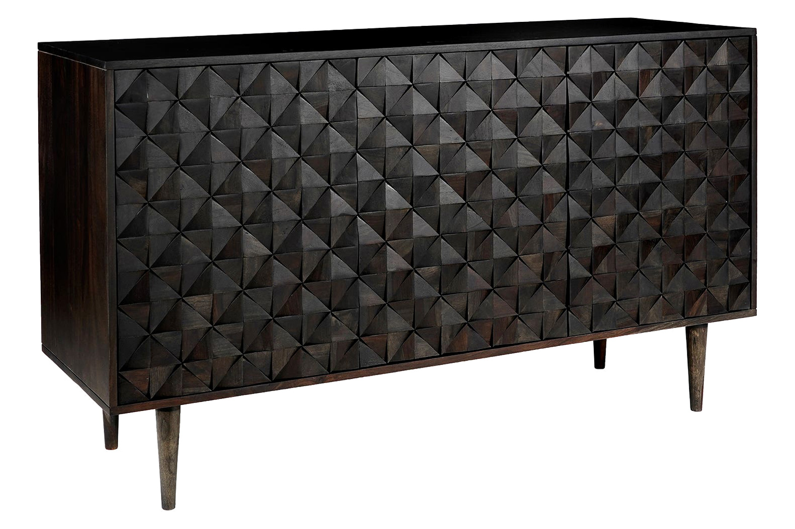 Moe's Pablo 3 Door Sideboard - Black