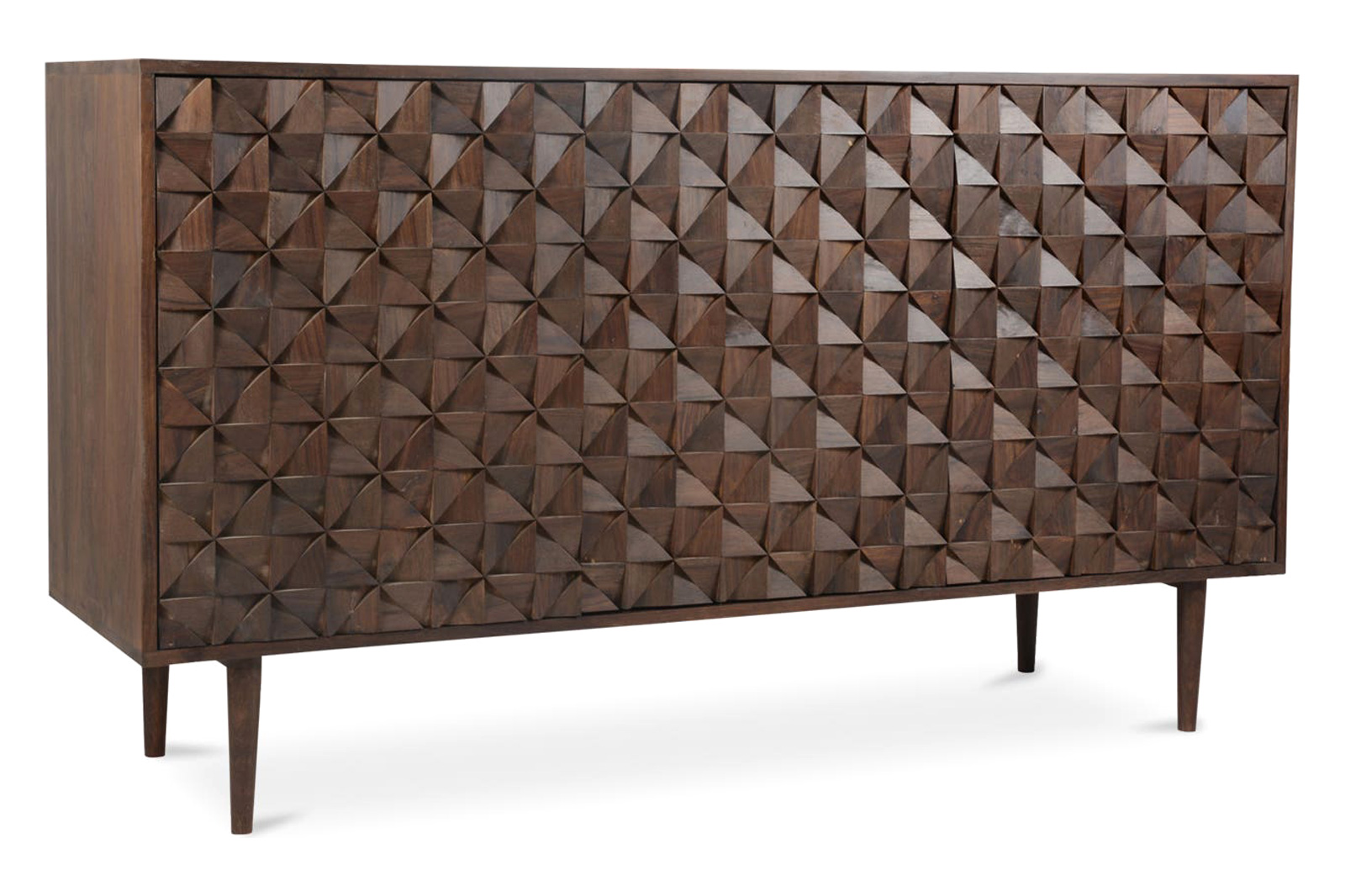 Moe's Pablo 3 Door Sideboard - Dark Brown