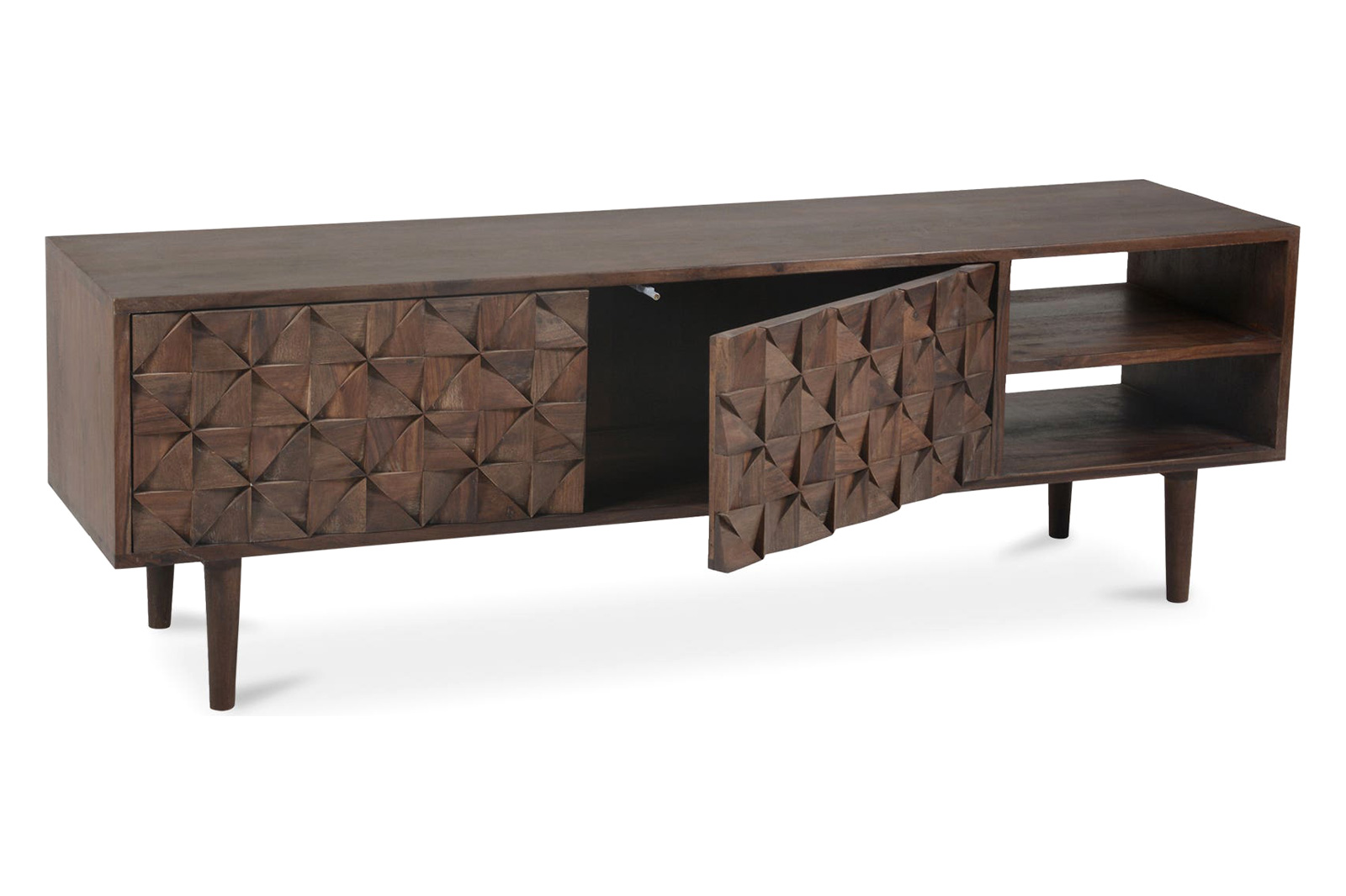 Moe's™ Pablo Entertainment Unit - Dark Brown