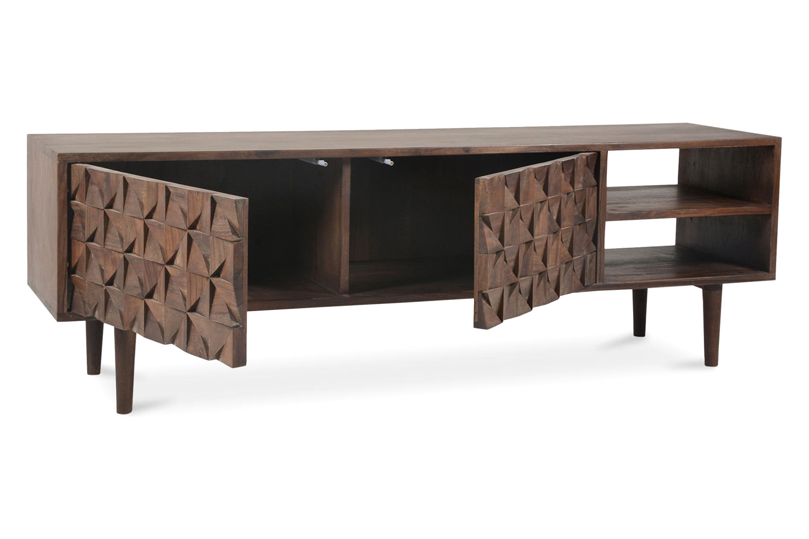 Moe's™ Pablo Entertainment Unit - Dark Brown