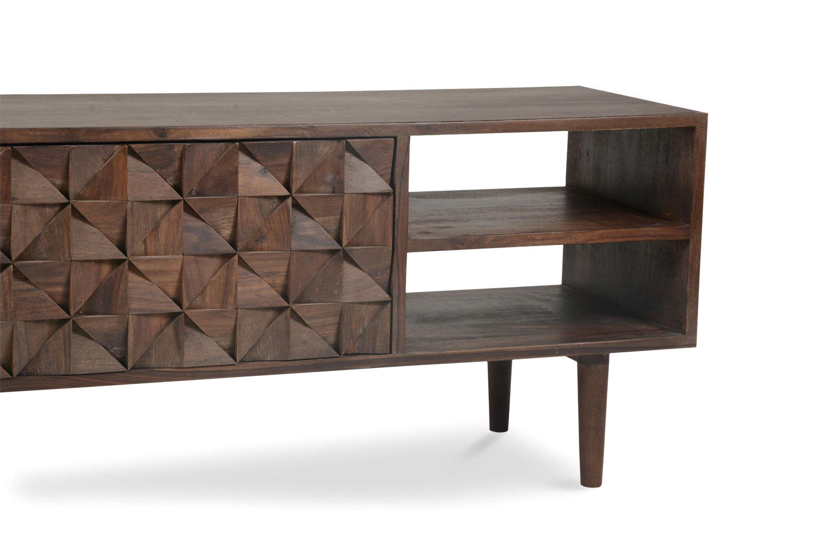 Moe's™ Pablo Entertainment Unit - Dark Brown