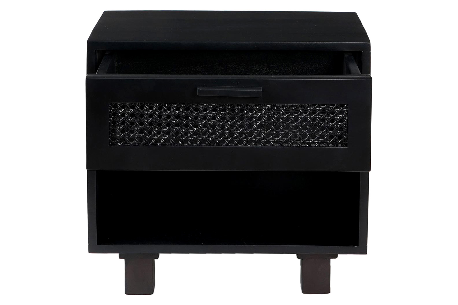 Moe's Ashton 1 Drawer Nightstand - Black