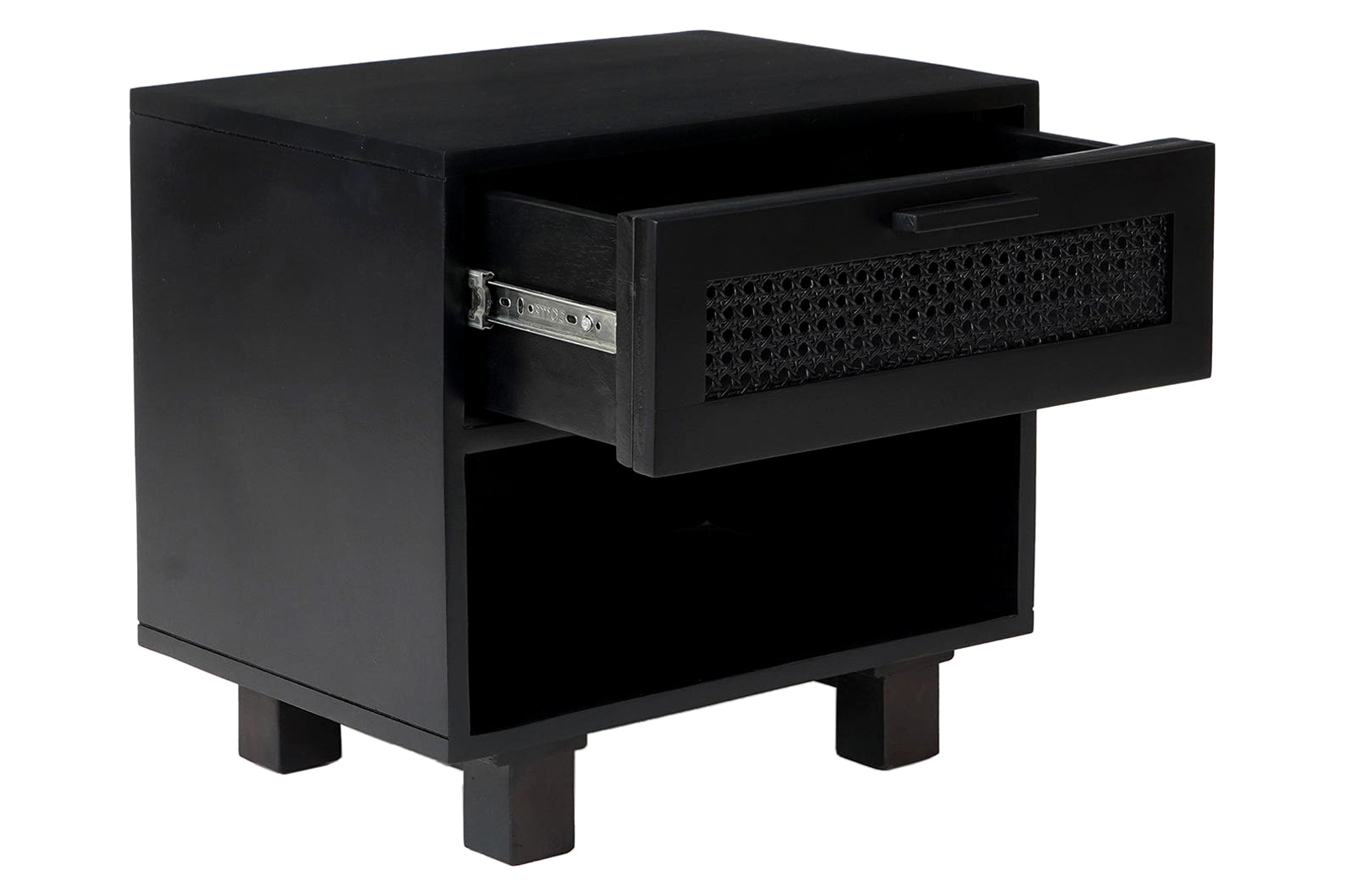 Moe's Ashton 1 Drawer Nightstand - Black