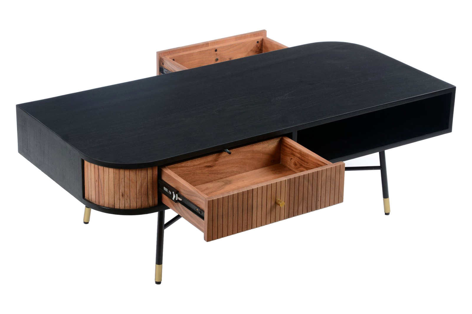 Moe's - Bezier Coffee Table in Black