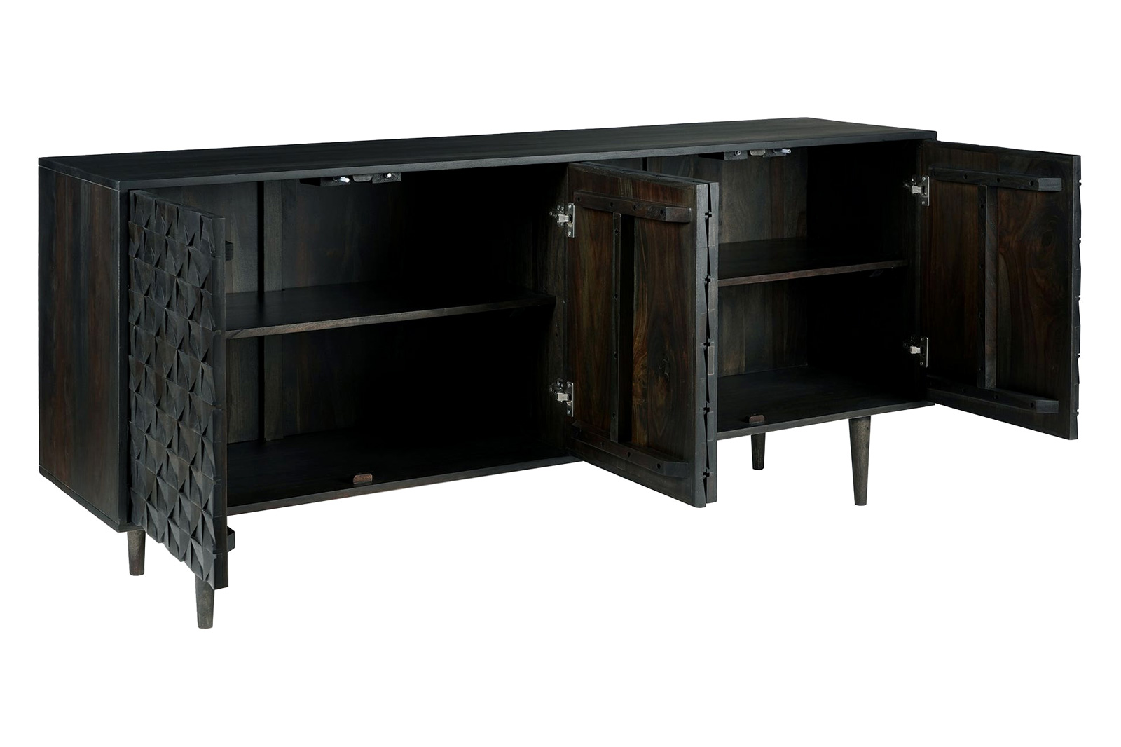 Moe's Pablo 4 Door Sideboard - Black