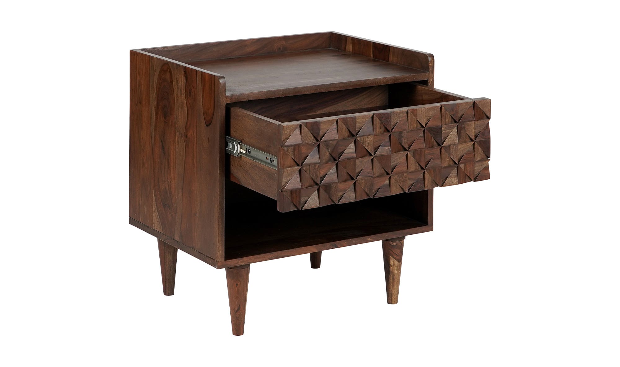 Moe's Pablo Mid-Century Modern Nightstand - Brown