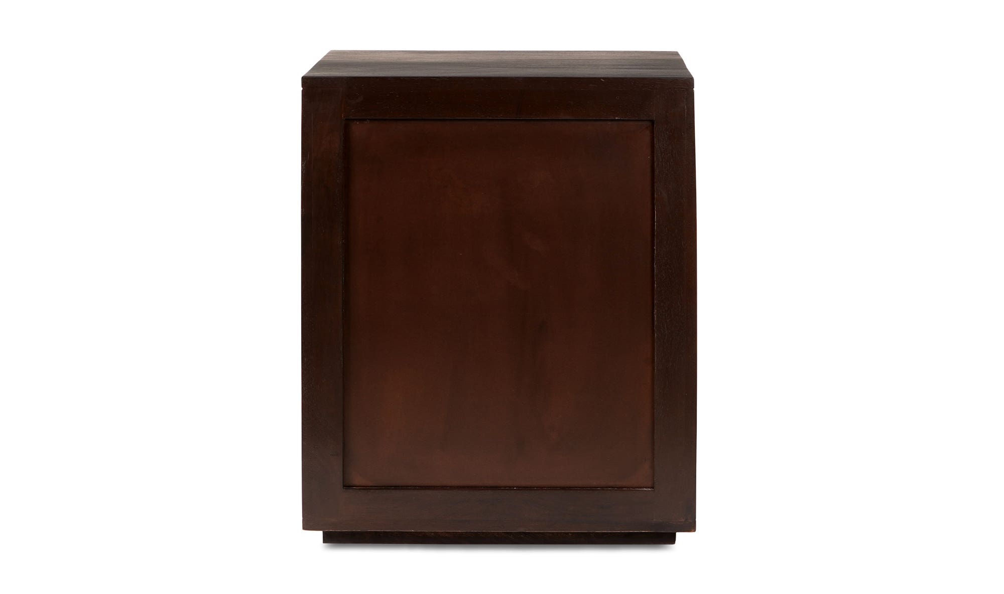 Moe's Denman Mid-Century Modern 2-Drawer Nightstand - Dark Brown