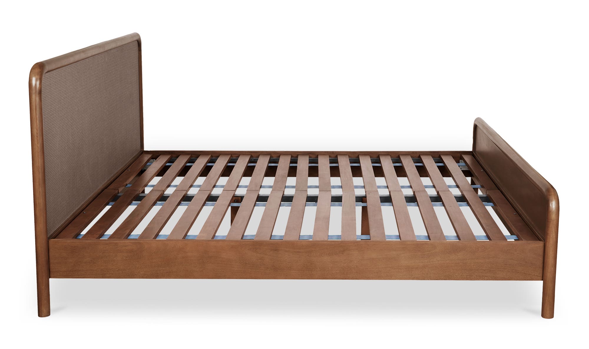 Moe's Rye Modern Bed - Warm Brown