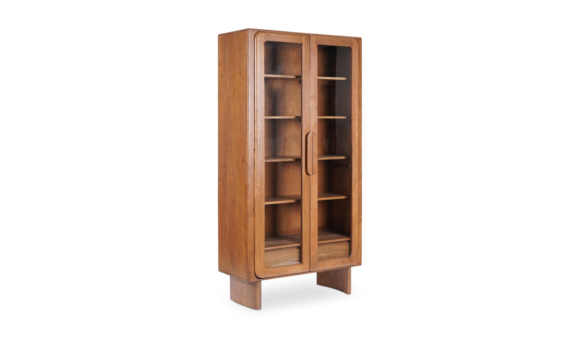 Moe's Orson Modern Tall Cabinet - Brown