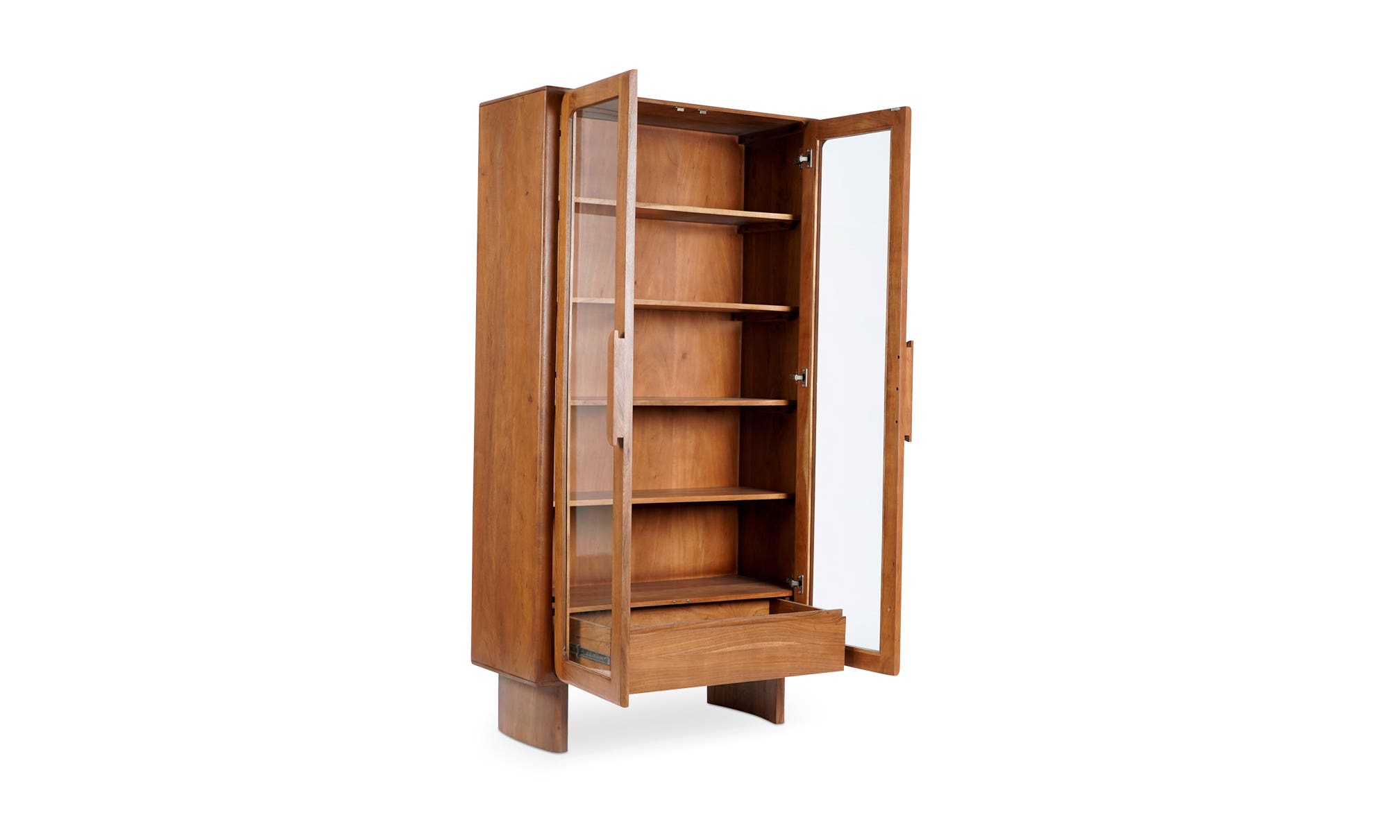 Moe's Orson Modern Tall Cabinet - Brown