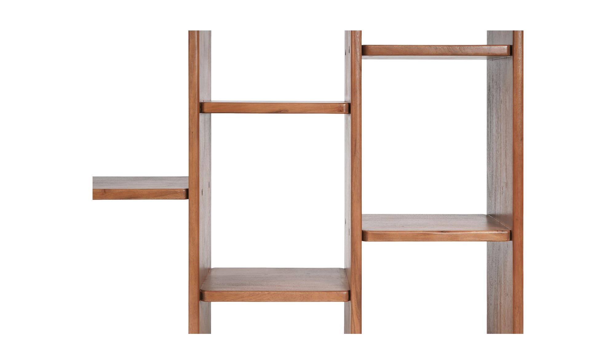 Moe's - Orson Modern Bookcase in Brown