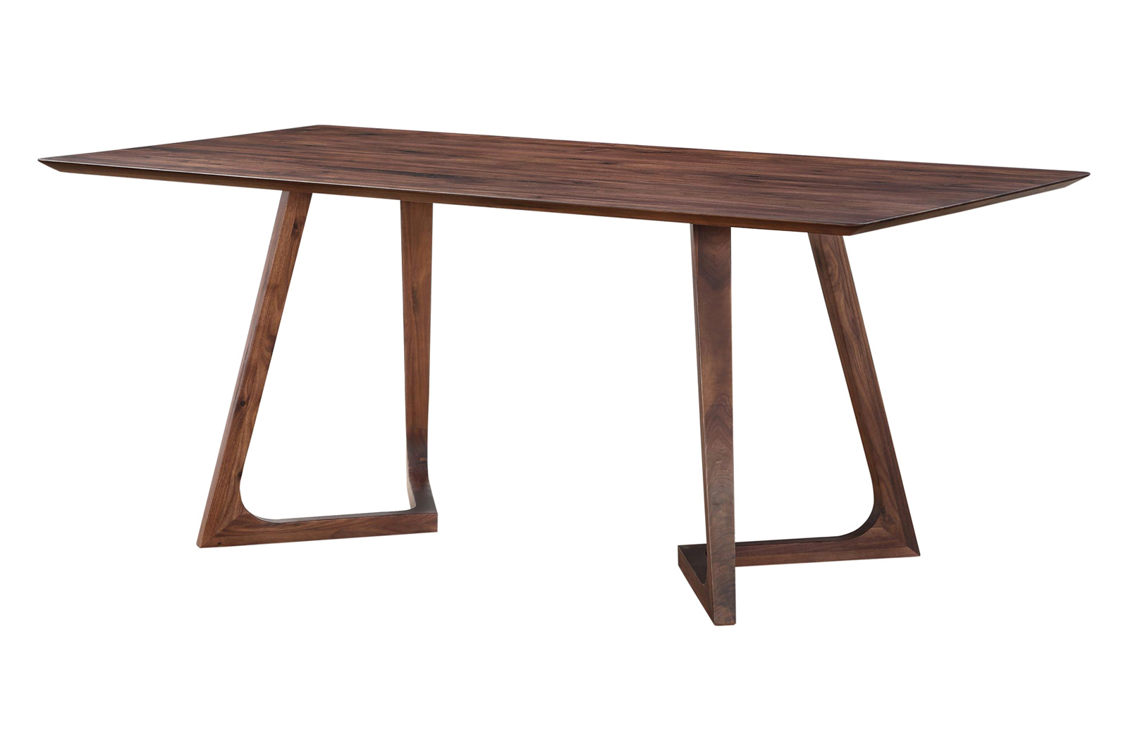 Moe's Godenza Mid-Century Modern Rectangular Dining Table - Brown