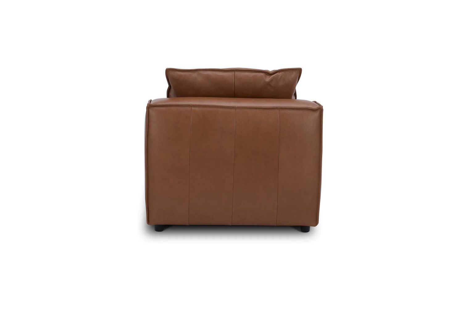 Moe's - Edward Modern Armless Chair in Caramel