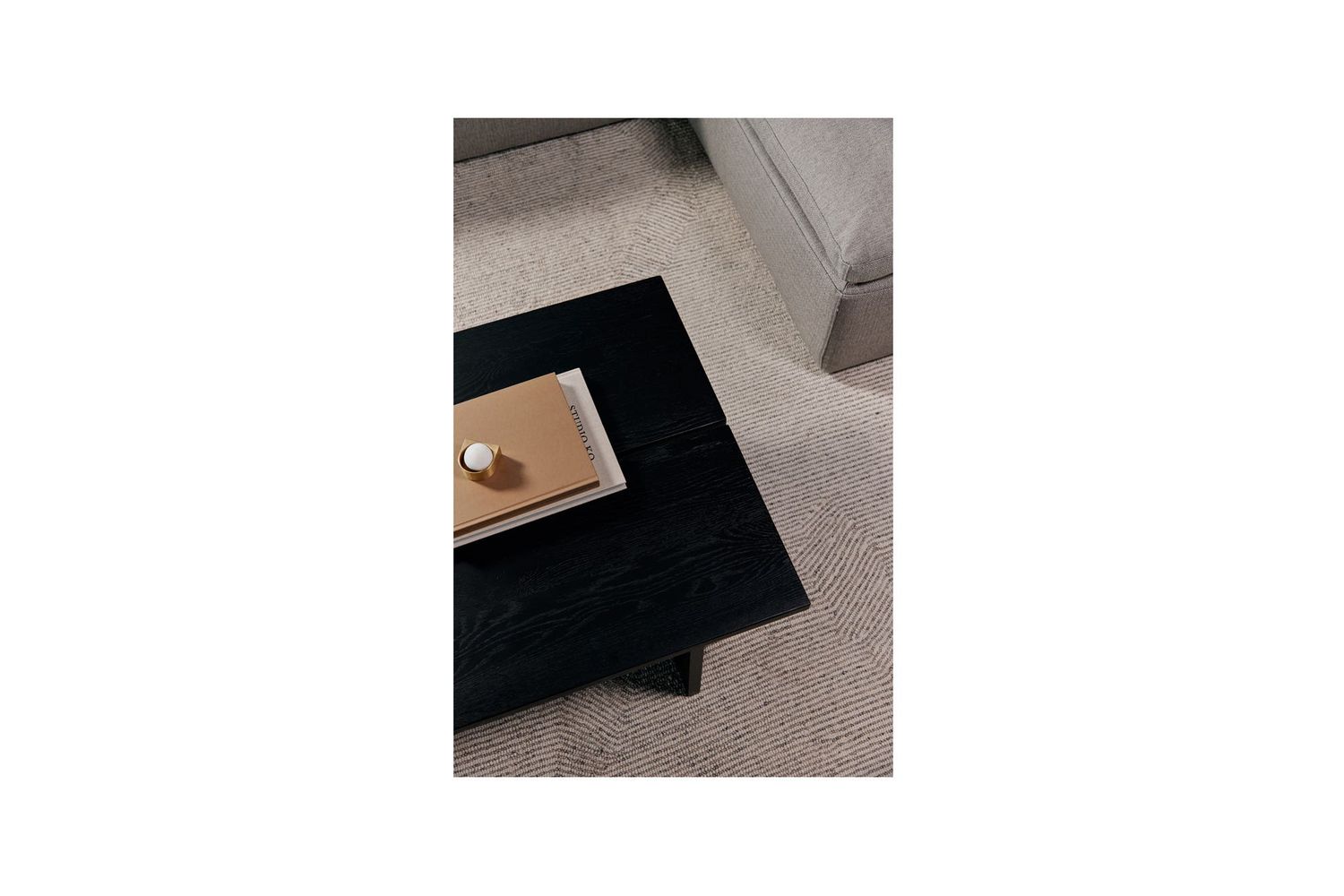 Moe's - Rua Modern Coffee Table in Black