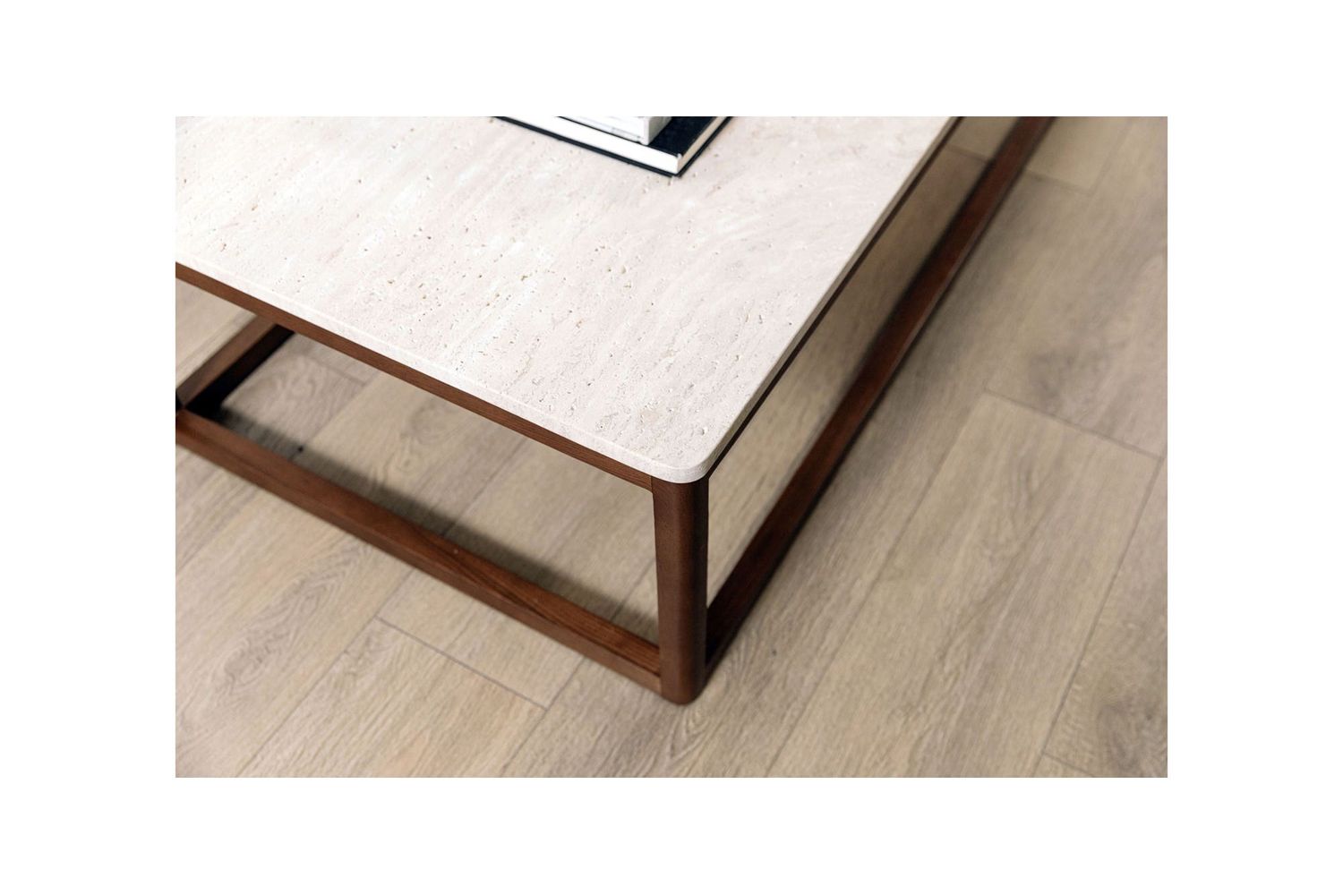 Moe's Ellis Modern Rectangular Coffee Table - Brown