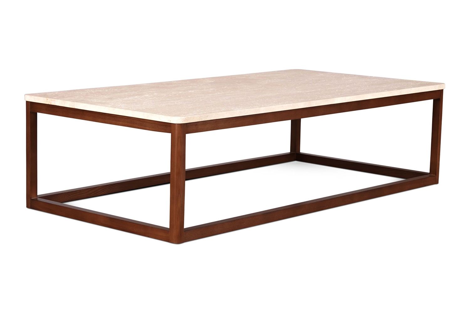 Moe's Ellis Modern Rectangular Coffee Table - Brown