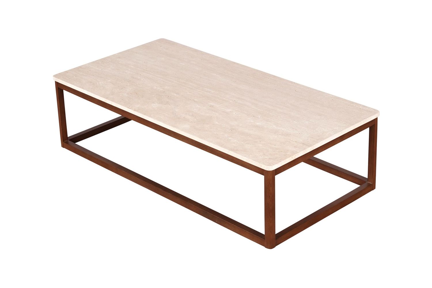 Moe's Ellis Modern Rectangular Coffee Table - Brown