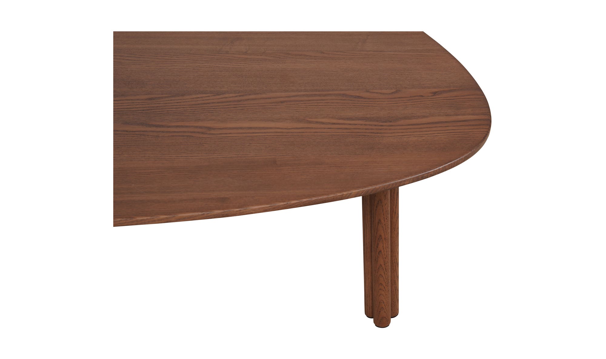 Moe's Iza Modern Large Coffee Table - Walnut Stained Ash