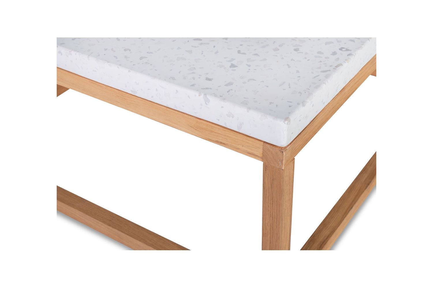 Moe's - Balance Modern Square Coffee Table in Nougat