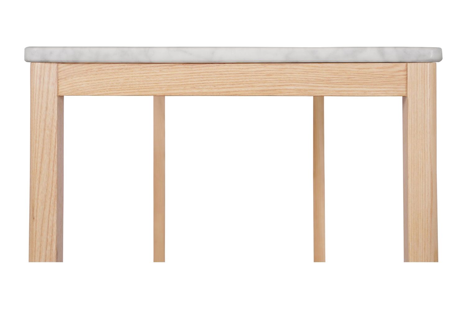 Moe's Ellis Modern Console Table - Natural, Marble/Wood