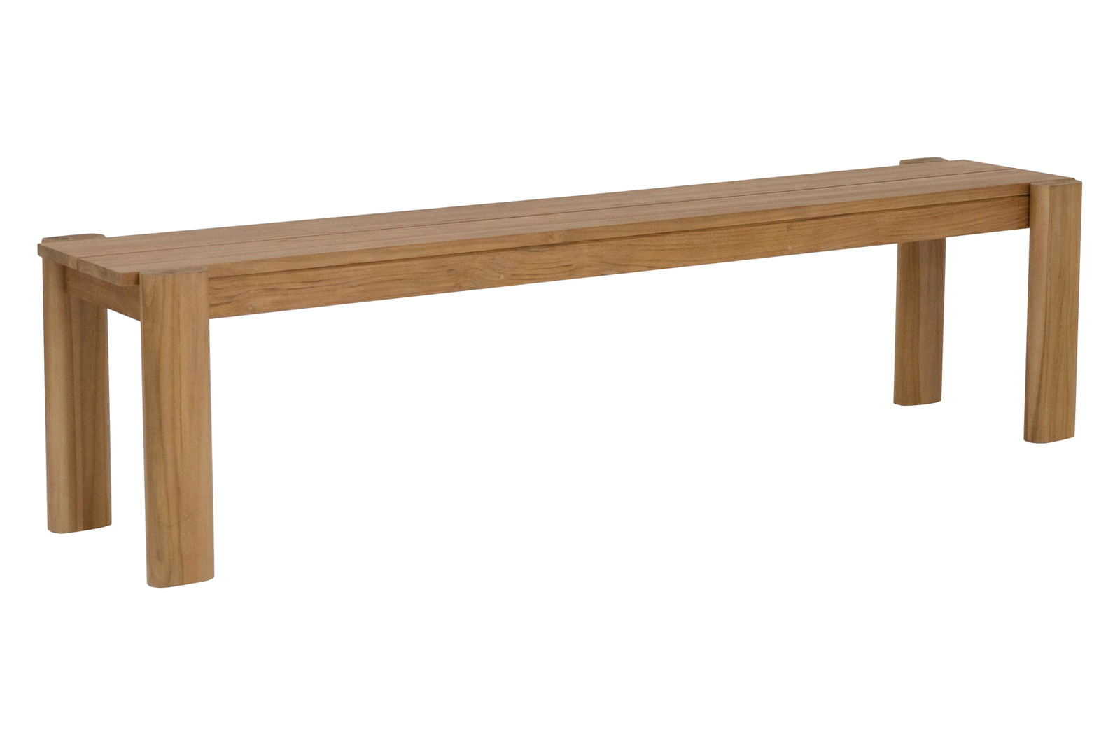 Moe's - Tempo Outdoor Dining Bench in Brown