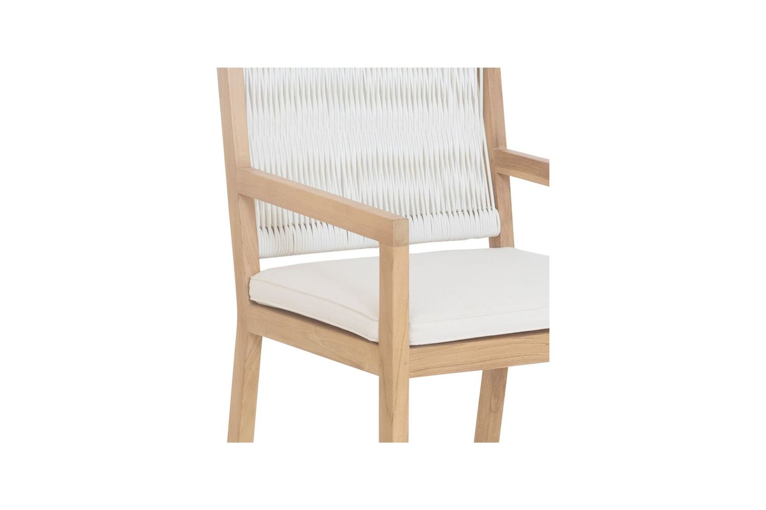 Moe's - Luce Contemporary Outdoor Dining Chair in Natural