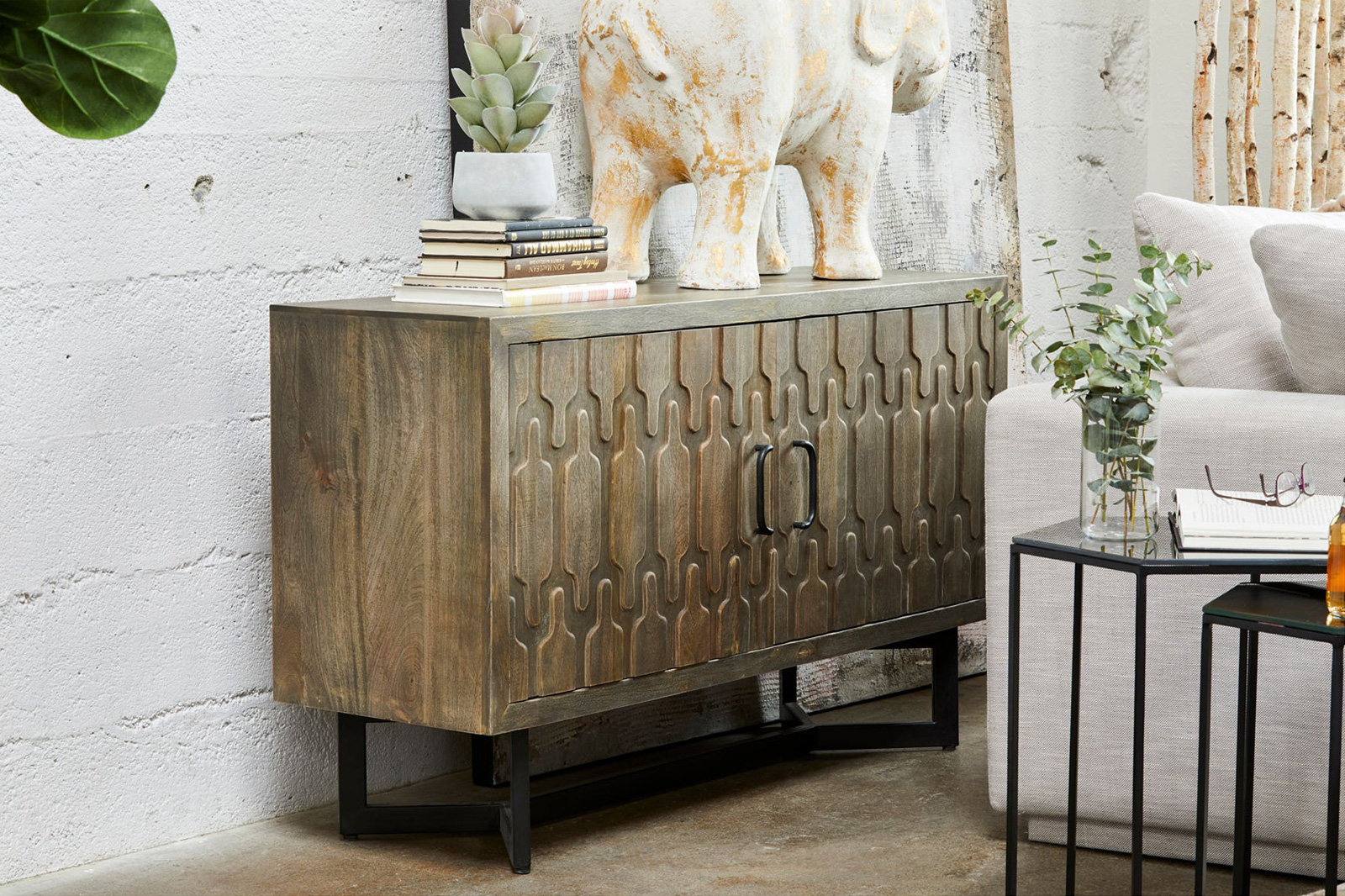 Moe's - West Sideboard in Gray