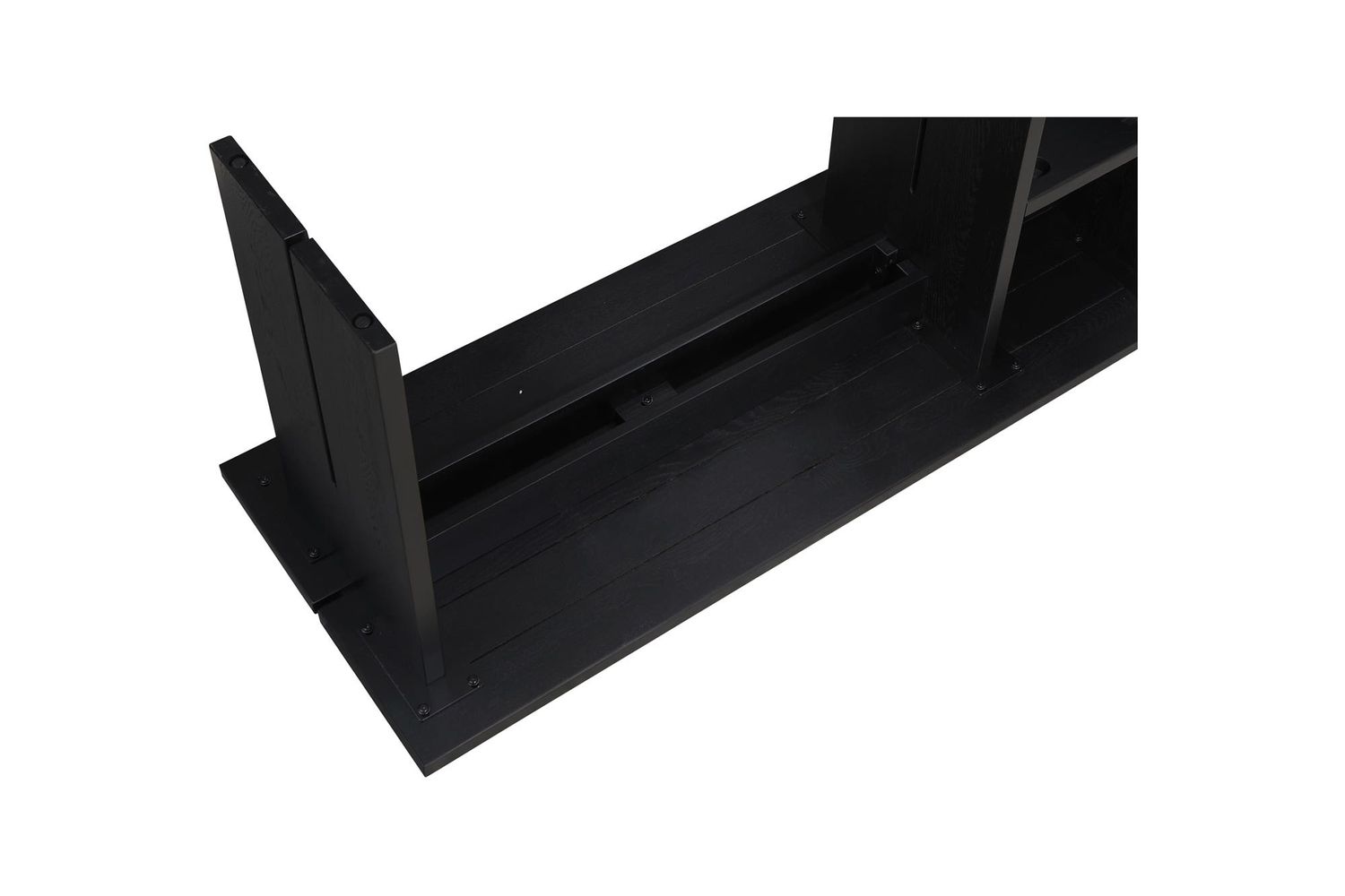 Moe's Rua Modern Desk - Black Oak