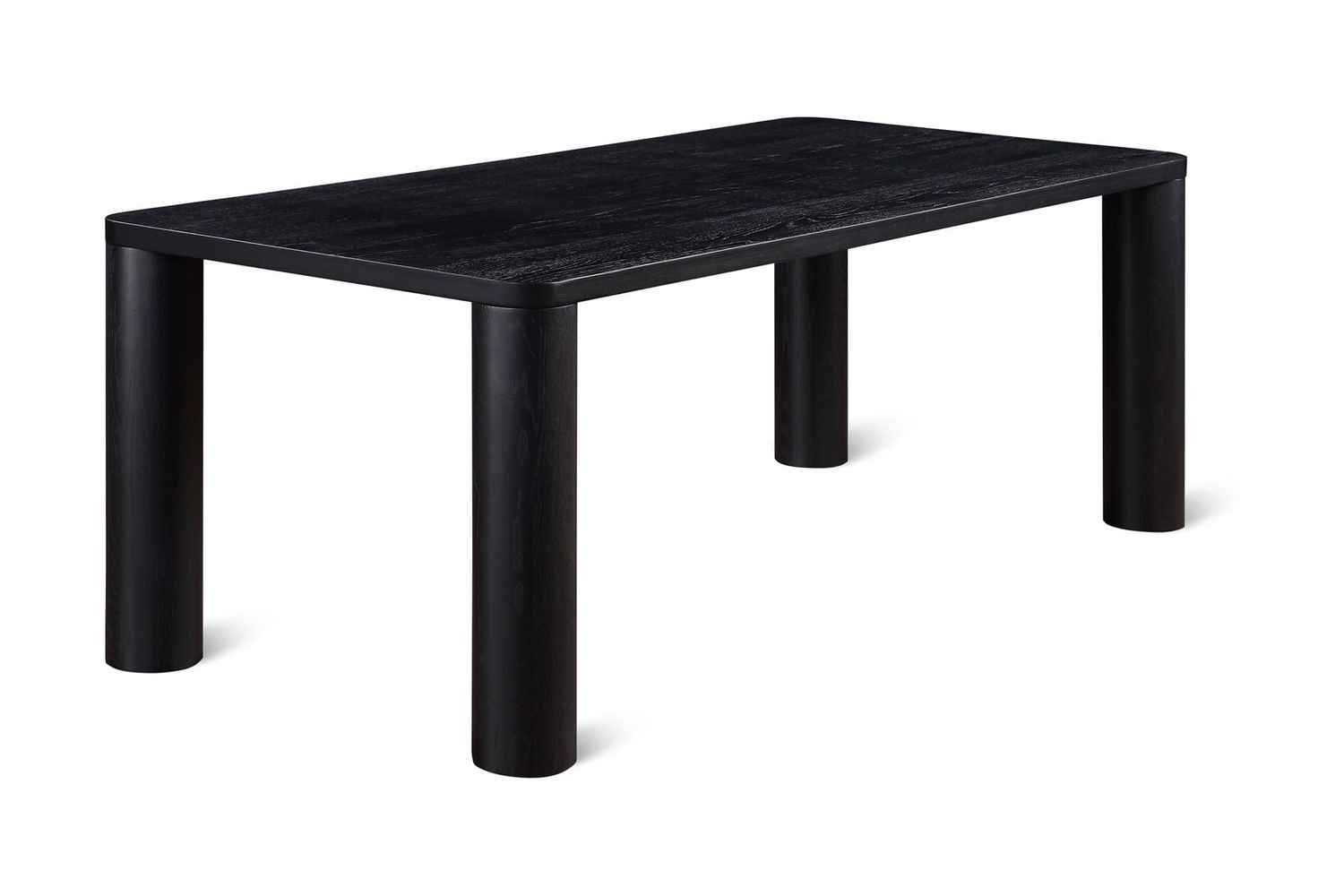 Moe's Scott Modern Dining Table - Black Oak, Medium