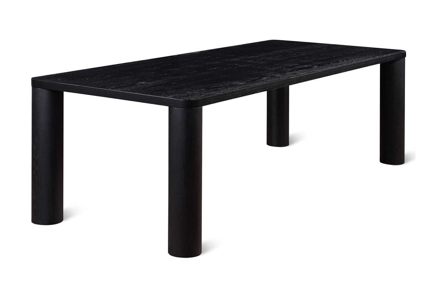 Moe's Scott Modern Dining Table - Black Oak, Large