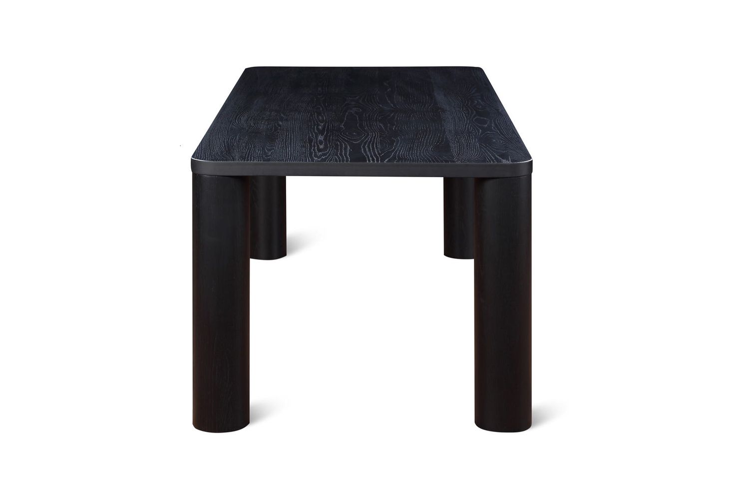 Moe's Scott Modern Dining Table - Black Oak, Large