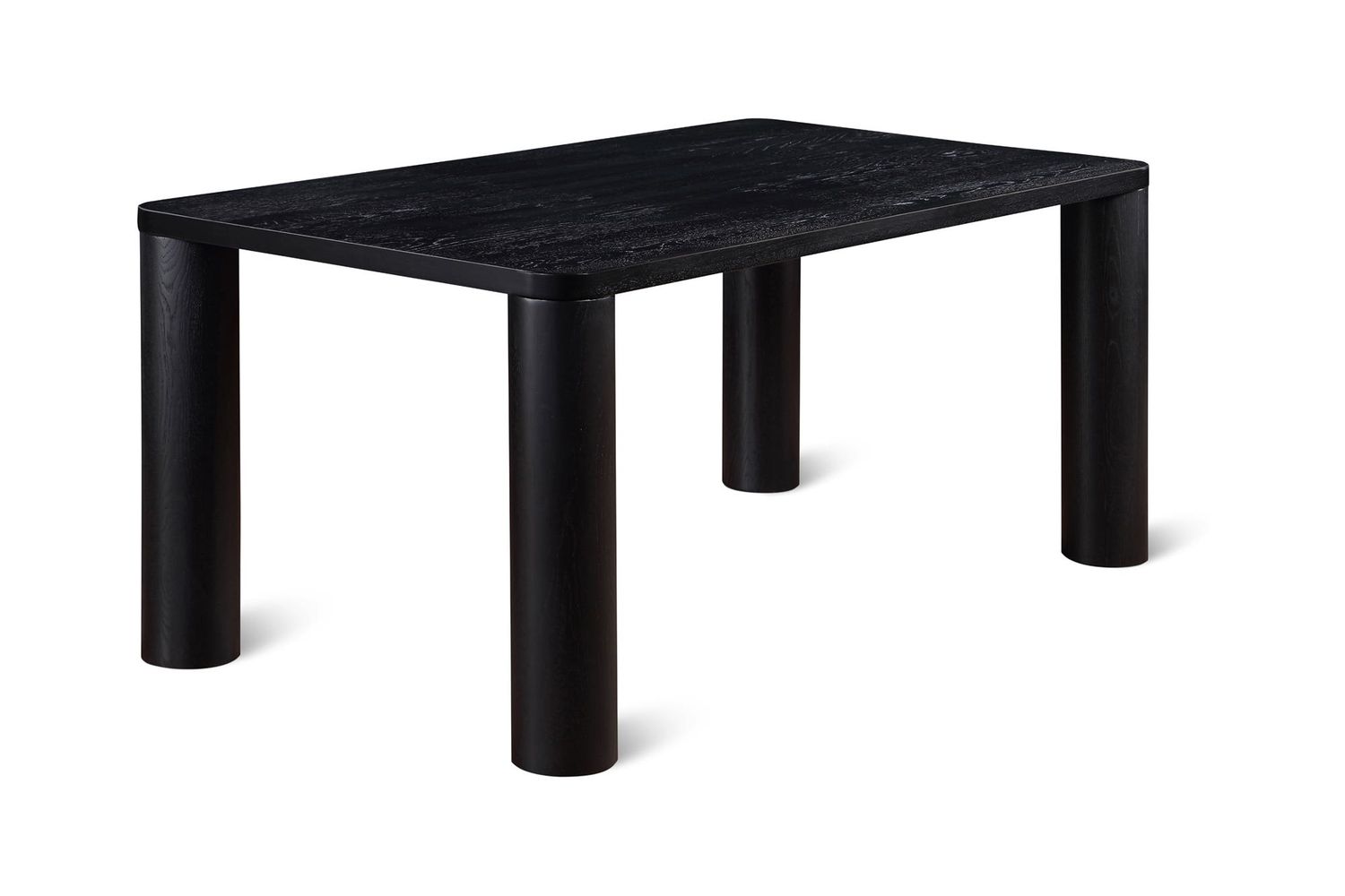 Moe's Scott Modern Dining Table - Black Oak, Small