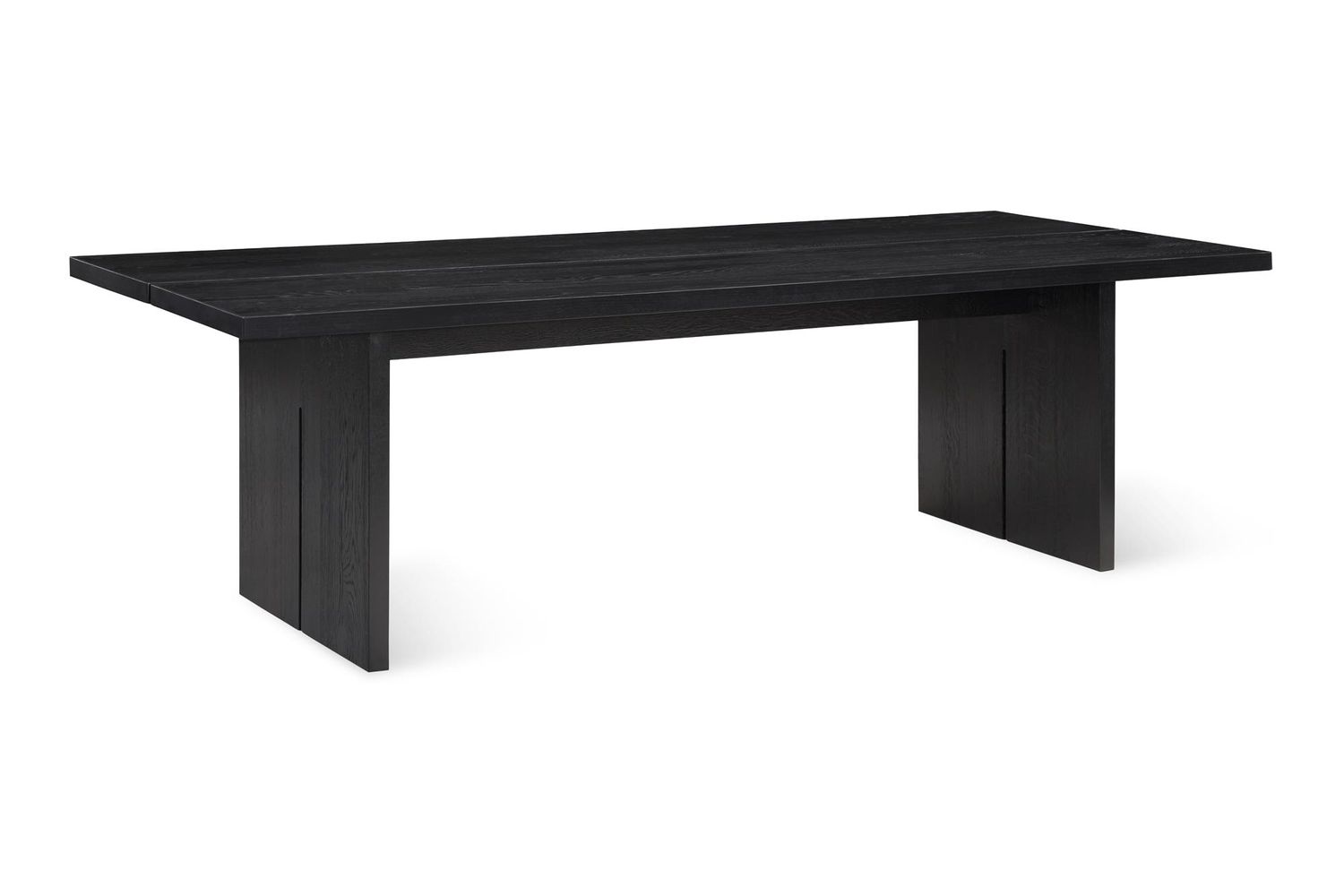 Moe's - Rua Modern Dining Table in Black Oak