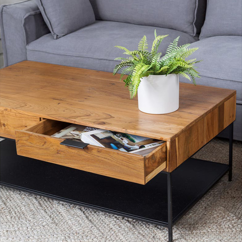 Moe's - Joliet Coffee Table in Beige