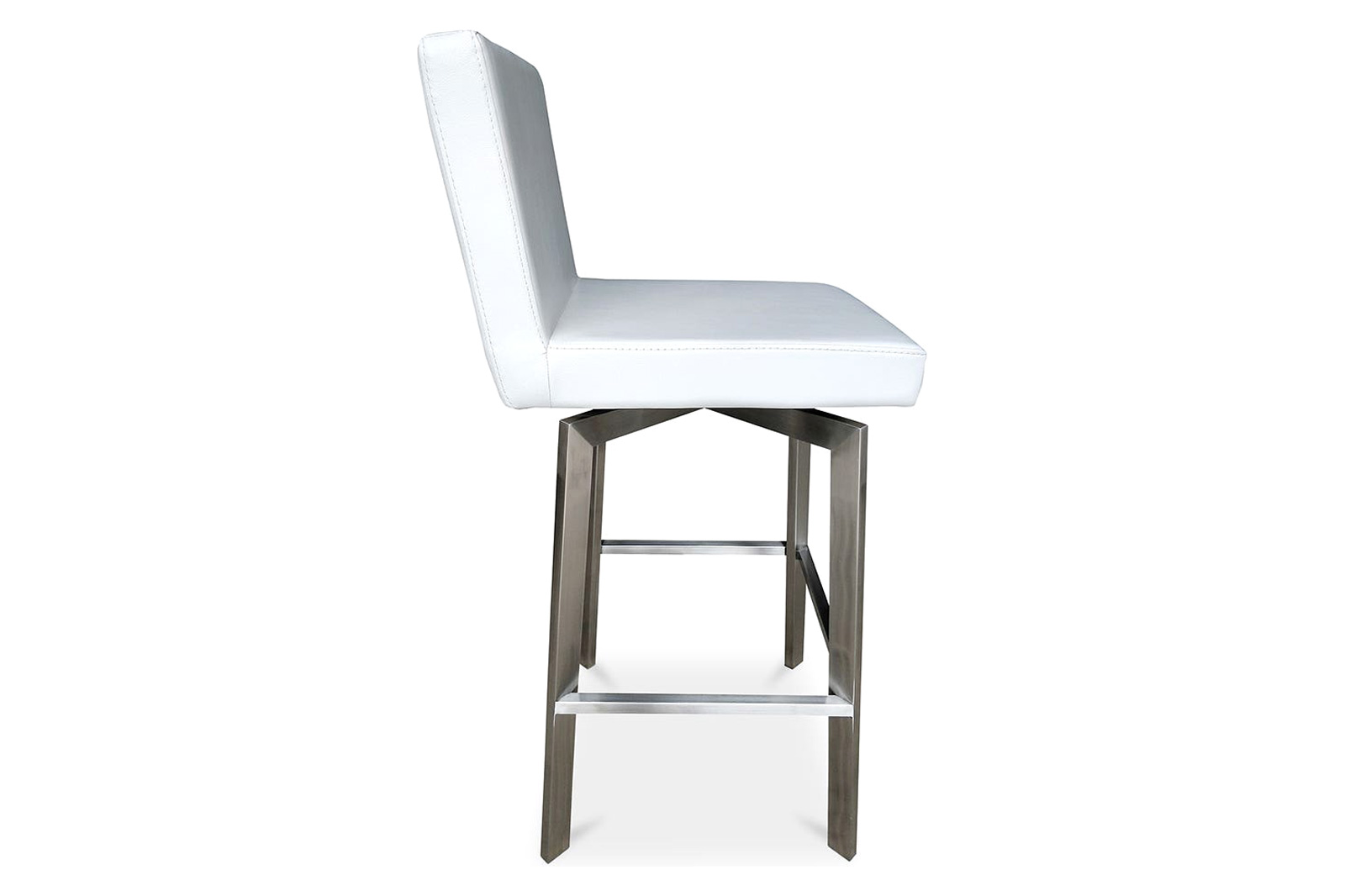 Moe's Giro Swivel Bar Stool - White