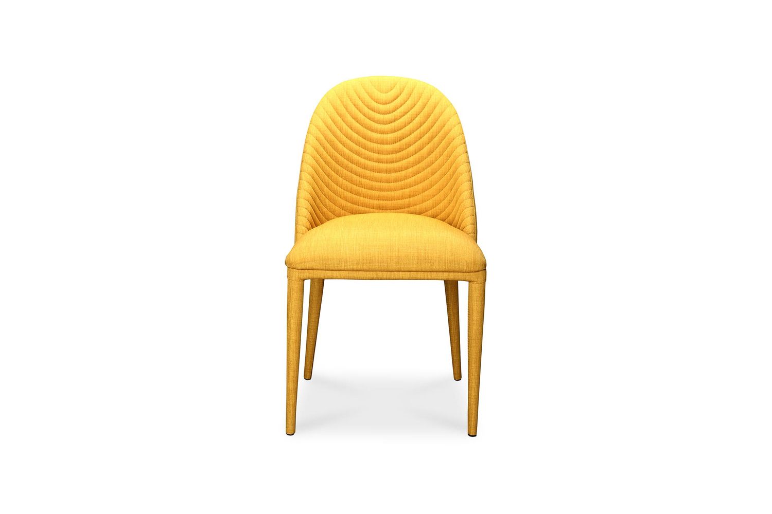 Moe's Libby Contemporary Dining Chair Set of 2 - Yellow